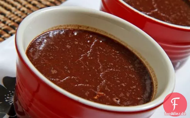 Schokolade Töpfe de Creme