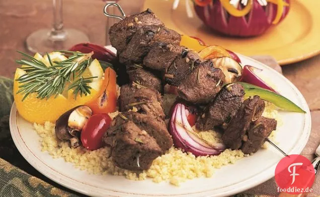 Mediterrane Lendenspieße