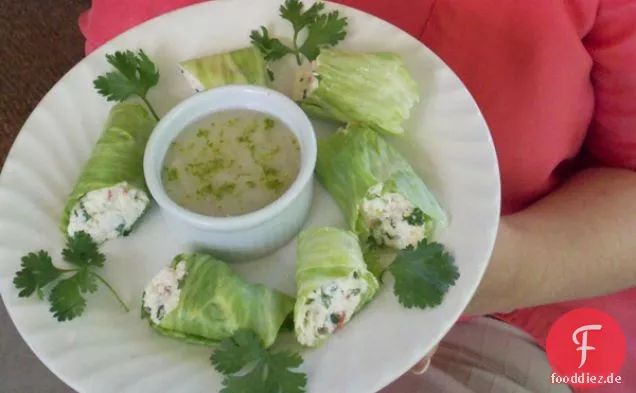 Cremige Krabben-Salat Wraps