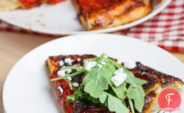 Langsam Geröstete Tomaten-Tatin