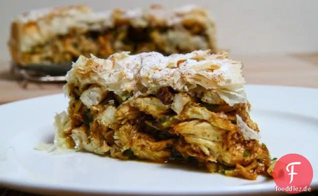 Huhn und Datum Pastilla