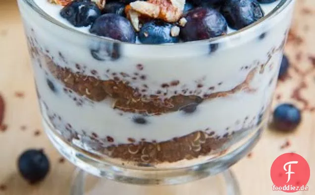 Heidelbeer-Quinoa-Parfait