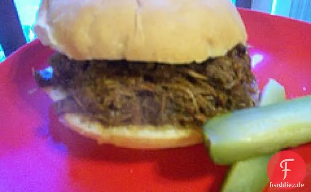 Einfache gegrillte Rindfleischsandwiches