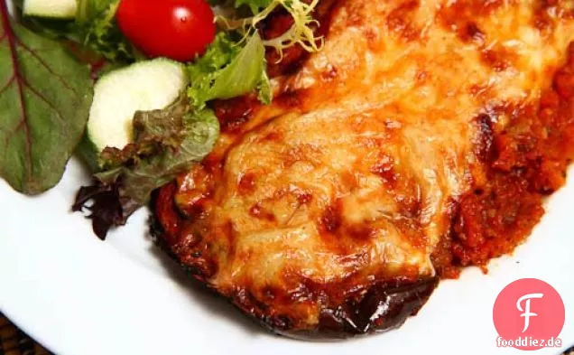 Auberginen-Parmesan (Melanzane alla Parmigiana)