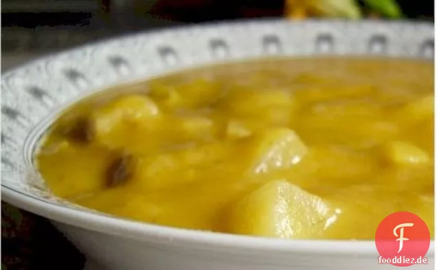Cremige vegane Kartoffel-Lauch-Suppe