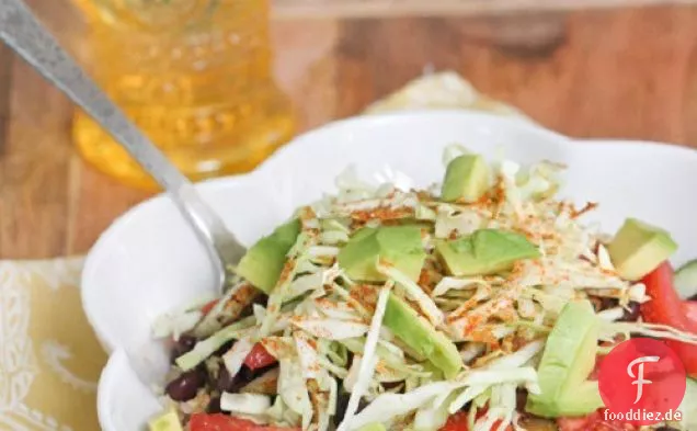 Quinoa und Brauner Reis, Schwarze Bohnen-Fiesta Bowl