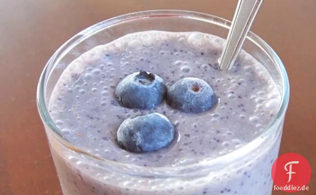 Blaubeer- und Leinsamen-Smoothie