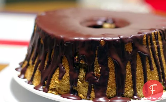 Espresso-Chiffon-Kuchen Nuss-Frei, Soja-Frei)