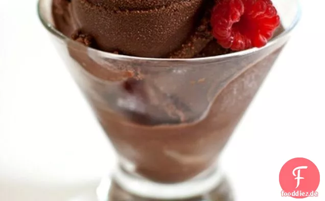 Schokolade Sorbetto