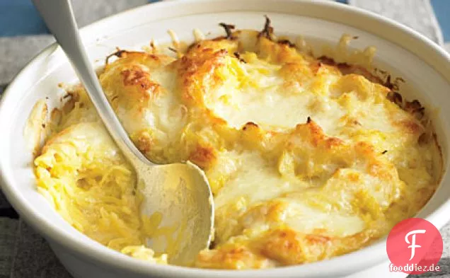 Spaghetti Squash mit Jalapeño-Creme