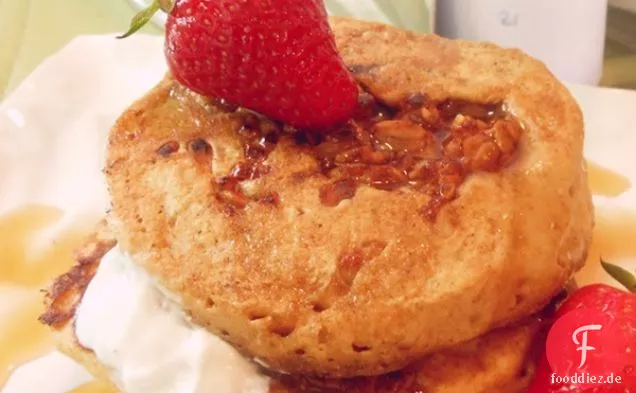 Vegane Müsli-Pfannkuchen