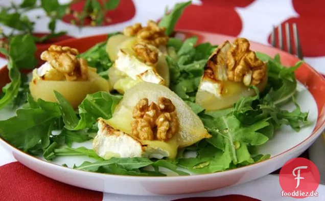 Perfekt Birne Walnuss Salat