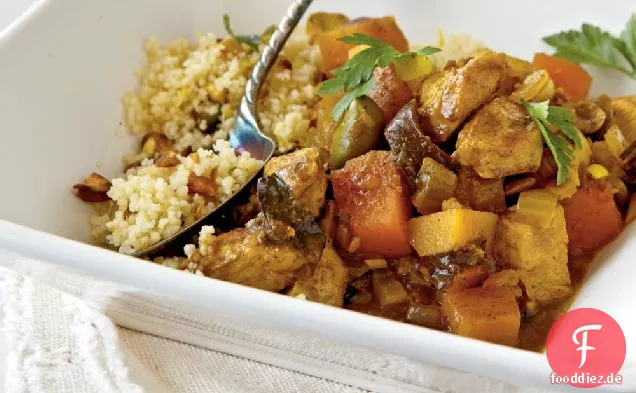 Huhn-Butternut-Tajine