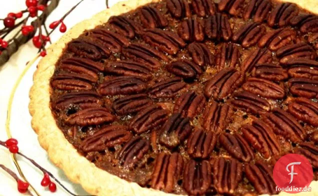 Tante Bonnies veganer Pekannusskuchen