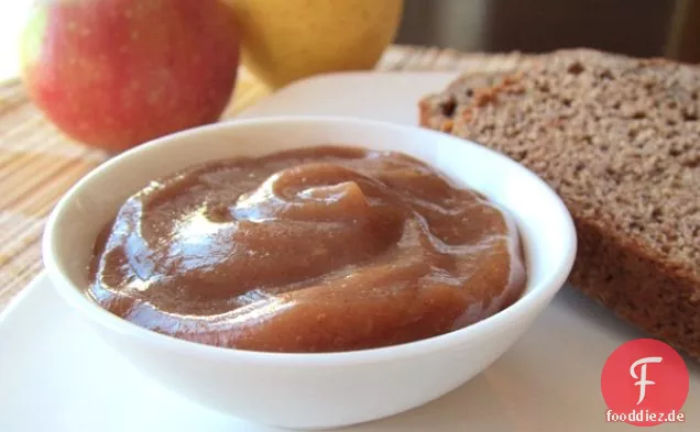 Zimt CrockPot Apfel Butter