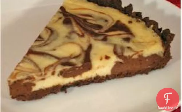 Brownie Bottom veganer Käsekuchen