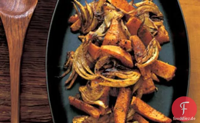 Gewürzter Winterkürbis mit Fenchel