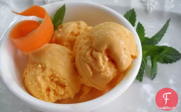 Milchfreies Karottenkuchen-Eis