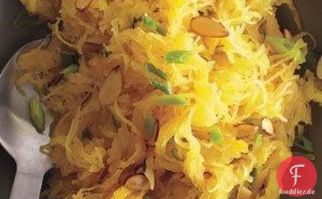 Spaghetti Squash Mit Mandeln
