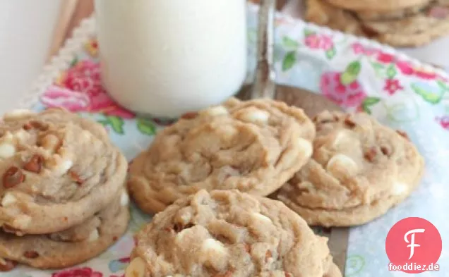 Snickerdoodle-wie Zimt und weiße Chip Cookies