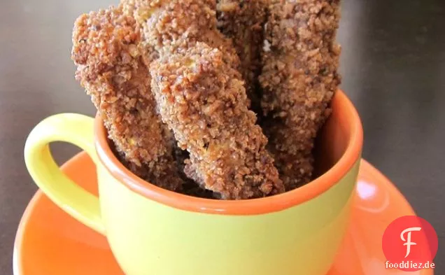 Ofengebackene Zucchini Frites