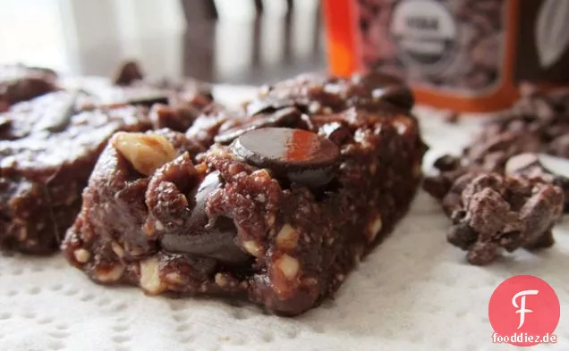 Gesunde Mega Chocolate Fudge Bars