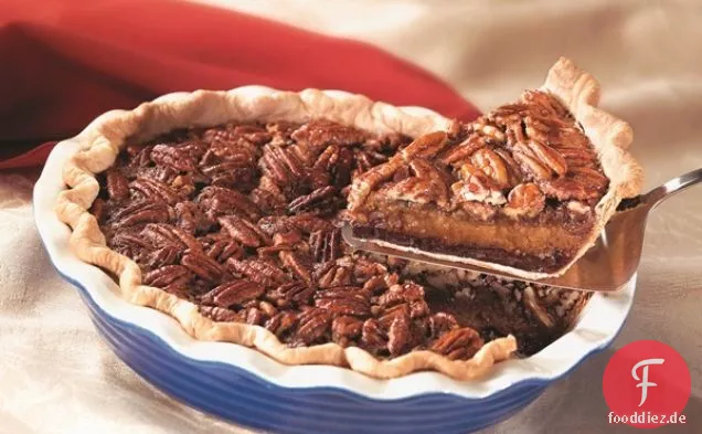Dekadente Schokolade Pecan Pie
