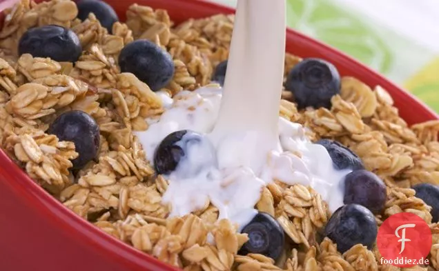 Leicht gewürzt über Nacht Müsli