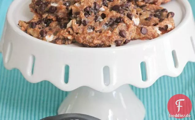 Vier Zutaten Banana S'mores Cookies