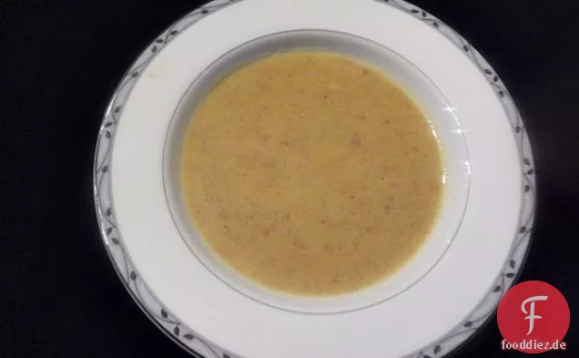 Truthahnspeck und Kartoffel im ethnischen Stil ohne Brühe Suppe