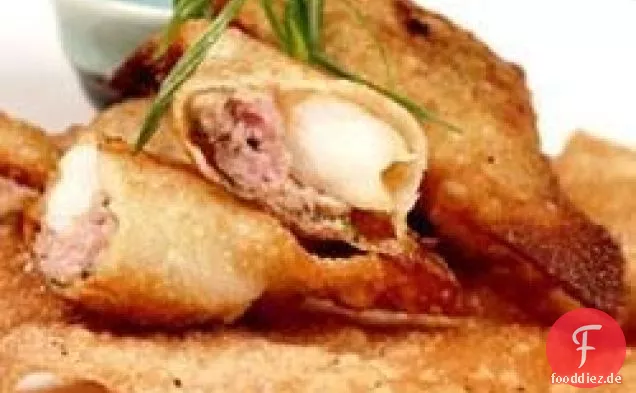 Kantonesische Schweinefleisch- und Garnelenknödel