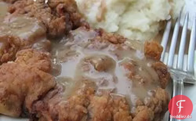 Das beste Huhn gebratenes Steak