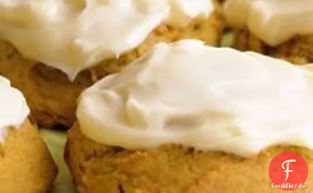Kürbiskekse mit Frischkäse-Zuckerguss (Die besten der Welt!)