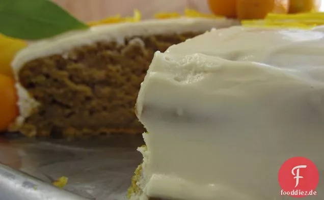 Butternut Squash-Kuchen Mit Ahorn-Frischkäse-Zuckerguss