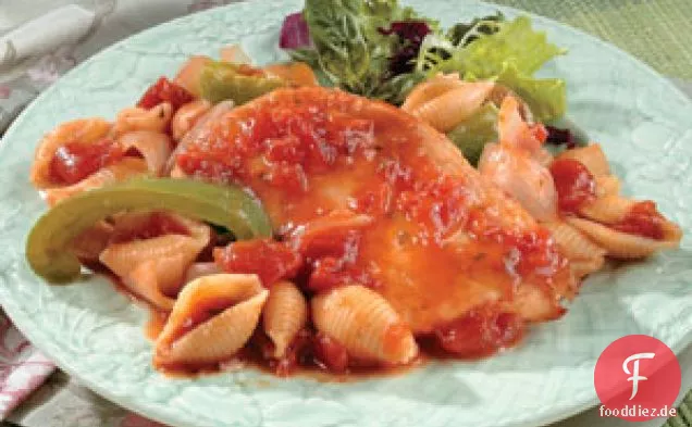 Huhn Cacciatore & Pasta