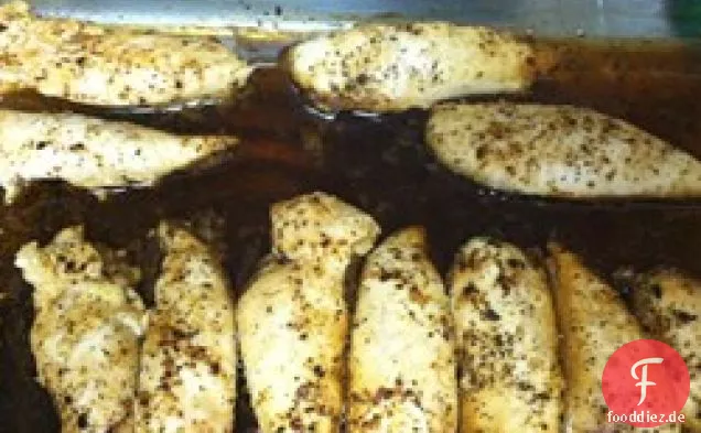 Köstliches gebackenes Huhn