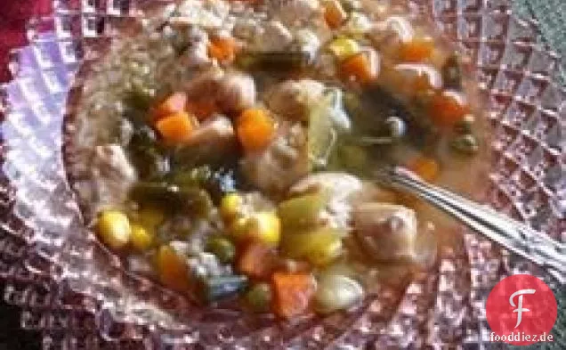 Hühnchen-Reis-Suppe II