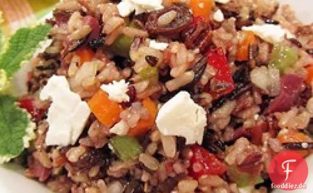 Mediterraner brauner Reissalat
