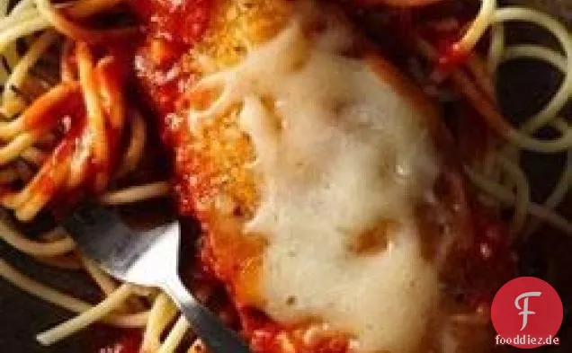 Einfach Weeknight Huhn Parmesan