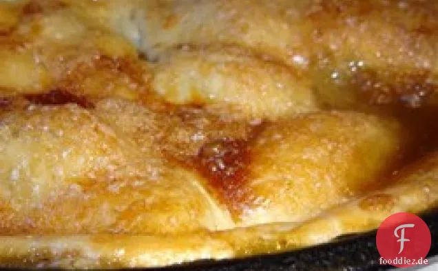 Einfache Pfanne Apfelkuchen