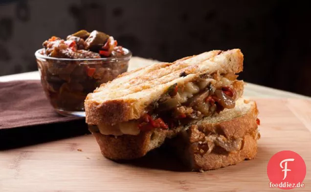 Spicy Caponata Panini ... ein Gastbeitrag von Michael Natkin von Herbivoracious