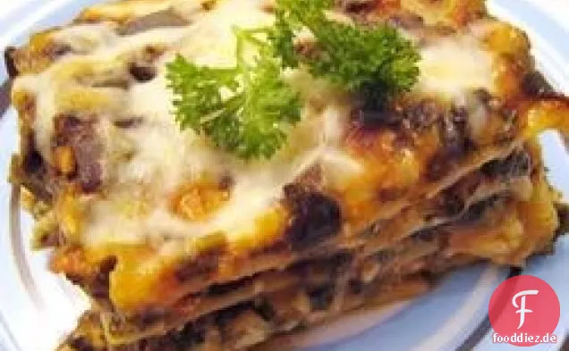 Einfache Spinat-Lasagne