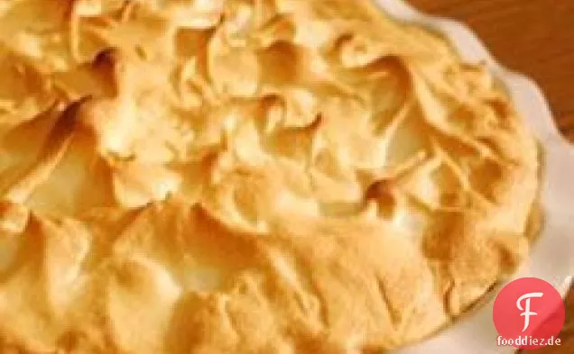 Hausgemachte Bananenpudding Pie
