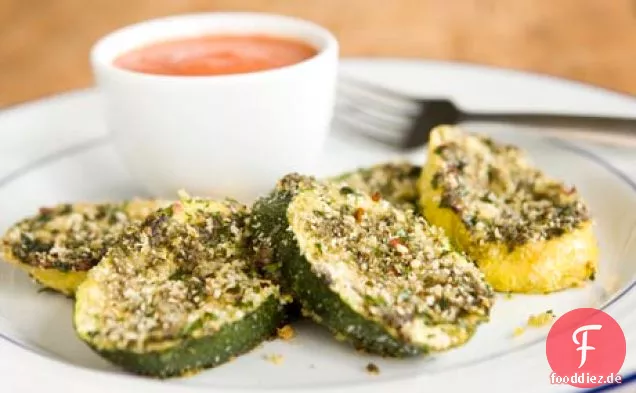 Parmesan-verkrusteter Kürbis