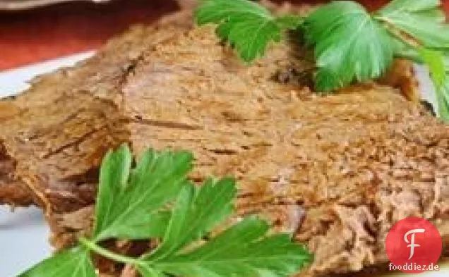 Slow Cooker Au Jus Topf Braten