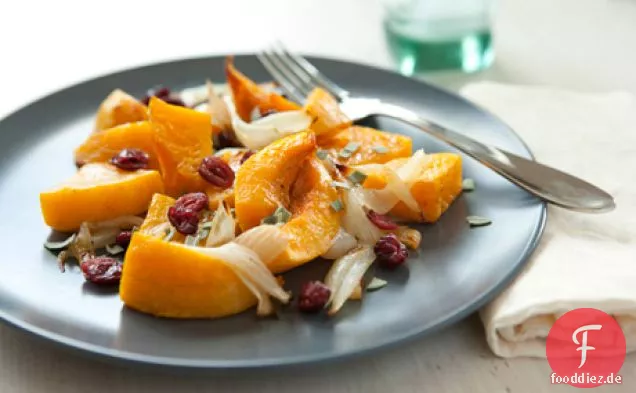 Gerösteter Butternut-Kürbis