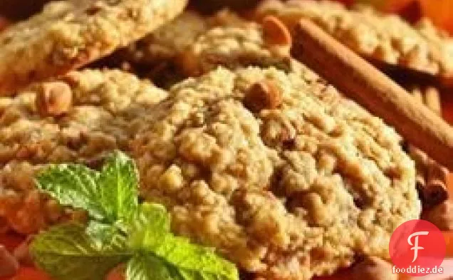 Verschlingt Haferflocken Schokolade Chip Cookies
