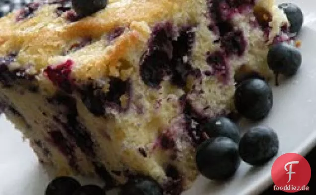 Schmelzen Sie in Ihrem Mund Blaubeerkuchen