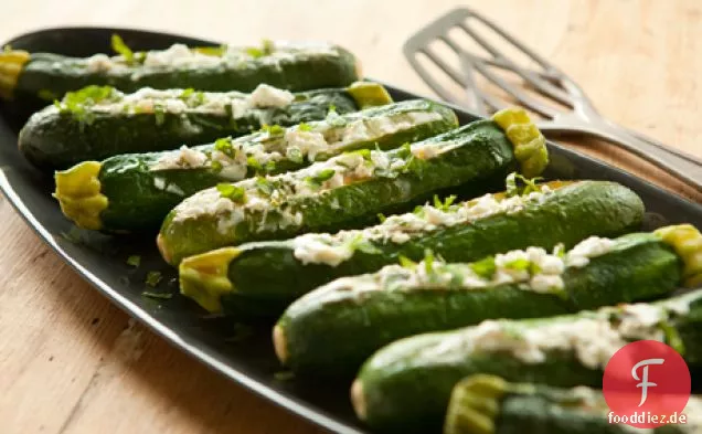 Zucchini Mit Ziegenkäse
