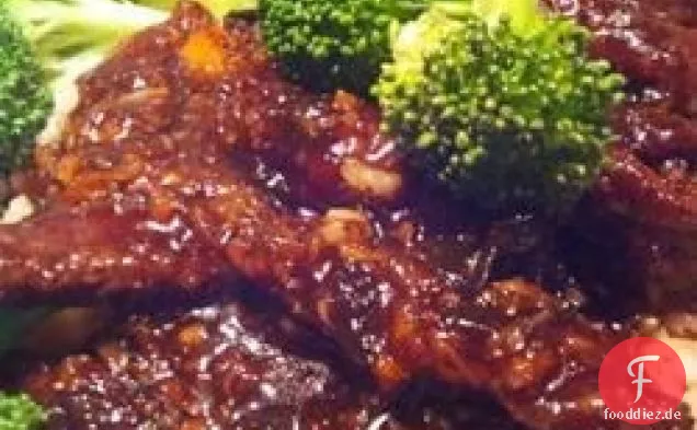 Knuspriges Orangen-Rindfleisch